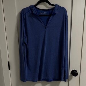 Under Armour Men's pullover Blue Hoodie